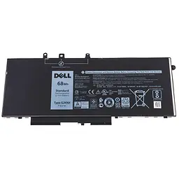 Акумулятор для ноутбука Dell GJKNX (Latitude 5480, 5580) 7.6V 8500 mAh 68Wh Black