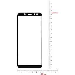 Захисне скло BeCover для Samsung Galaxy A6 2018 SM-A600 Black (702240) - мініатюра 3
