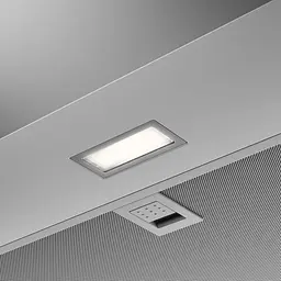 Franke Витяжка вбудовувана, 70см, 1250м.куб/год, Box Flush Basic FBFE LG A70, cвітло-сірий - мініатюра 2