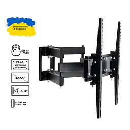 Кронштейн Sector TV04T-R6 40х40 см Чорний (111762231) - мініатюра 2