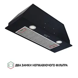 Витяжка повновбудована PERFELLI BI 7652 BL 1000 LED - мініатюра 3