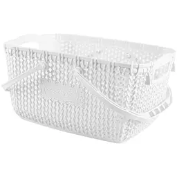Кошик Violet House Виолетта White з кришкою 5 л (1010 Виолетта WHITE с/к 5 л) - мініатюра 3