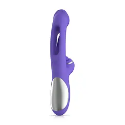 Вібратор-кролик із вагінальним відростком Good Vibes Only - Tess Rabbit Vibrator with G-Spot Stimulator - мініатюра 4