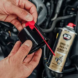Олія для клинового ременя K2 BELT DRESSING 400 мл (W126) (K20007) - мініатюра 5