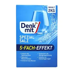 Сіль для посудомийних машин Denkmit, 2 кг (4066447789577)
