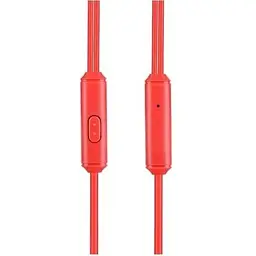 Навушники вакуумні Hoco M14 Initial Sound червоні 6957531049340 6957531049340 - мініатюра 3