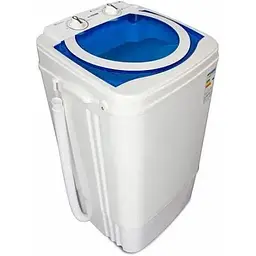 Стиральная машина Prime Technics PWA 701 SB полуавтоматическая 7 кг 1 программа 300 об/мин класс энергопотребления/стирки A 80x40x45 см White/Blue