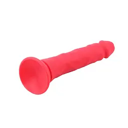 Фалоімітатор Delux Pure Nature Steven.R 22.5 см червоний - мініатюра 5