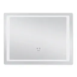 Дзеркало Kroner KRP Spiegel HR2 - 8060 з LED-підсвічуванням та антизапітнінням CV030033, Білий - мініатюра 4