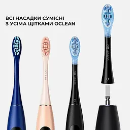 Насадка Oclean Ultra Clean Brush Head 2psc UC02 B02 Black - мініатюра 4