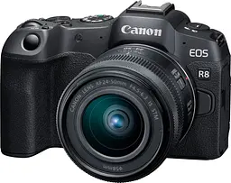 Бездзеркальний фотоапарат Canon EOS R8 Kit RF 24-50mm f/4.5-6.3 IS STM (5803C016) UA [87303] - мініатюра 2