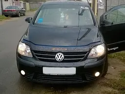 Дефлектор капота мухобойка Volkswagen Golf V plus 2003-2008 (Vip Tuning) VW32
