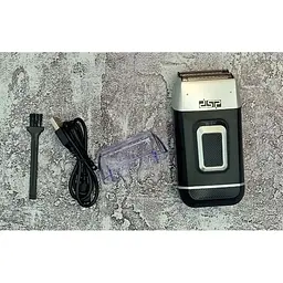 Електробритва XPRO DSP 60102 з водонепроникним корпусом чорно-срібляста (41013-DSP-60102_460) - мініатюра 4