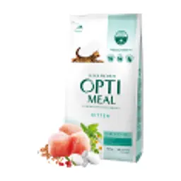 Сухий корм для кішок Optimeal для кошенят зі смаком курки 1.5 кг (4820215369664)