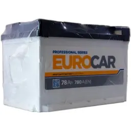 Акумулятор автомобільний EUROCAR 6СТ-78АЗ (0) (-/+) (L3) 780А 12V - мініатюра 2