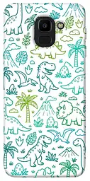 TPU чохол Demsky Dino pattern для Samsung J600F Galaxy J6 (2018)