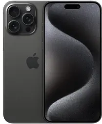 Мобільний телефон Apple iPhone 15 Pro 128Gb Black Titanium eSim (REF A) BREEZY (2AMTQM3)