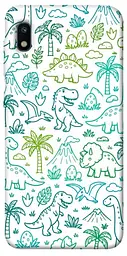 TPU чохол Demsky Dino pattern для Samsung Galaxy A10 (A105F)
