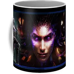Кухоль GeekLand Старкрафт Starcraft Керріган 330 мл різнобарвний - мініатюра 2