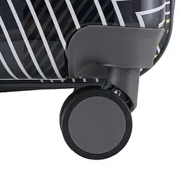 Валіза велика Semi Line 28 дюймів (L) Polycarbonate/ABS-Plastic Black Pattern (T5651-3) - мініатюра 8