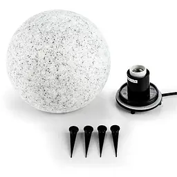Кульова лампа садова Blumfeldt Lightcraft Shinestone M ball light (10027666) - мініатюра 4