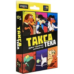 Карткова гра Strateg Такса-Тека 30941 36 карток інструкція