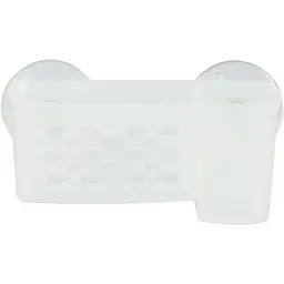 Тримач для зубних щіток Ekodeo Oval прямий білий (10216WH) - мініатюра 2