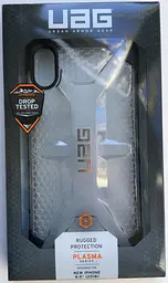Чохол оригінальний протиударний UAG Plasma Original (111103114343) для iPhone XS Max (6.5") Ice - мініатюра 2