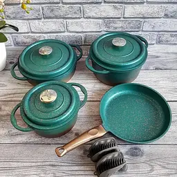 Набір посуду O.M.S. Collection 3049 Blue 7 предметів - мініатюра 9