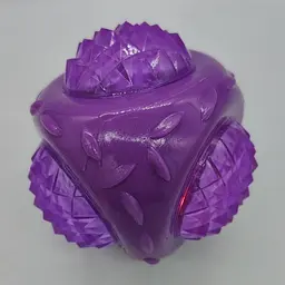 Іграшка, що світиться для собак Bonny Round Ball of Flash, M Фіолетовий