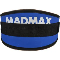 Пояс для важкої атлетики MAD MAX MFB 421, Blue - L - мініатюра 2