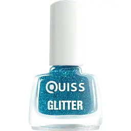 Лак для ногтей Quiss Glitter тон 05, 6 мл