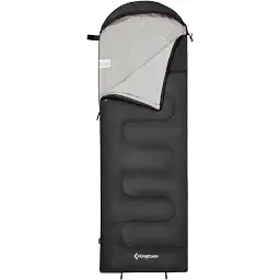 Спальний мішок KingCamp Oasis 250 Comf +12°C / Lim +7°C / Extr -3°C Black
