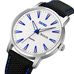 Наручний годинник чоловічий 9303SIBU Silver-Blue Skmei acs0029770 - мініатюра 2