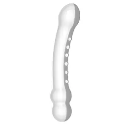 Скляний фалоімітатор LoveToys Glass Romance 19 см (прозорий) - мініатюра 7