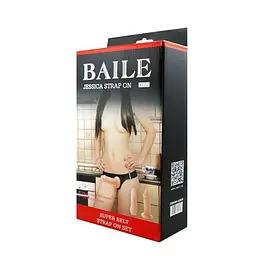 Страпон Baile Jessica тілесного кольору - мініатюра 2