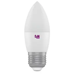 Лампочка ELM С37 5W PA10 E27 4000K (18-0081.) - мініатюра 2