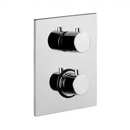 Термостат для душу на 3 споживача Paffoni Light chrome LIQ519CR, Хром