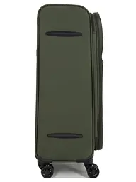 Валіза середня M тканинна Snowball 22204 69×41×24см 65+13см Хакі - мініатюра 6