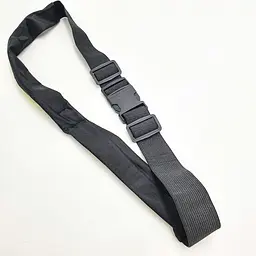 Сумка на пояс спортивна для бігу фітнесу телефону 2 кишені еластична 60-130 см, що розтягується Pocket Belt жовтий - мініатюра 5