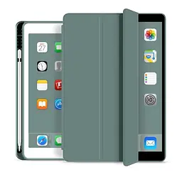 Чохол BeCover з кріпленням Apple Pencil для Apple iPad Air 13 M2 2024 Темно-зелений (711458)