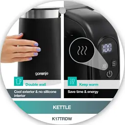 Електрочайник Gorenje K17TRDW (743904) - мініатюра 6