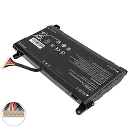 Батарея Hewlett Packard для ноутбука HP FM08 16pin (Omen 17-AN000 series) 14.4V 5973mAh 86Wh
