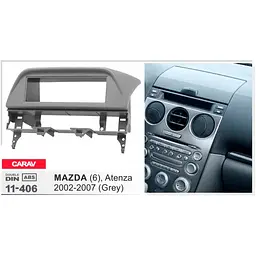 Перехідна рамка Mazda 6 Carav 11-406 - мініатюра 2