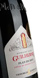 Вино Domaine Dame Guilherme Cotes du Rhone Villages Plan de Dieu,сухе, червоне, 14%, 0,75 л (728011) - мініатюра 3