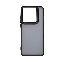 Противоударный чехол для Motorola Edge 60 Fusion 5G/60 5G, Frame, черный, панель-накладка, термополиуретан TPU + поликарбонат PC, защита всего корпуса, защита кнопок и камеры, устойчив к деформациям, ArmorStandart (ARM85839)