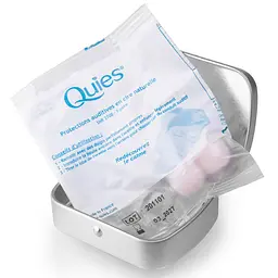 Воскові беруші Quies Natural Wax 1 пара SNR 27 дБ + футляр (963-02) - мініатюра 2