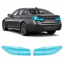 Антигравійна захисна бронеплівка за лекалами для BMW 5 Series G30 facelift 2020-2023 - задні ліхтарі стопи