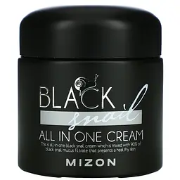 Крем для обличчя Mizon Black Snail All In One Cream із екстрактом чорного равлика, 75 мл