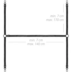 Фіксатор рук і ніг для ліжка Bedroom Fantasies Under The bed RestRaint Set - мініатюра 7